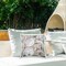 Stupell Industries Summer Seashells in Subtle Pink Outdoor Printed Pillow, design by Jeanette Vertentes, 18 x 7 x 18